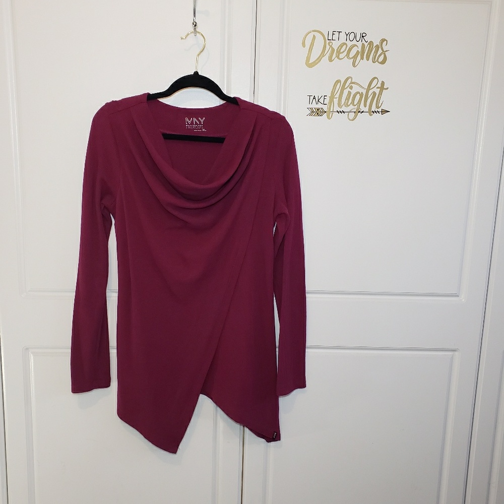 Marc New York XL Long Sleeve Asymmetrical Shirt